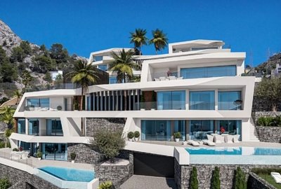 Вилла класса люкс в Altea, Altea, продажа