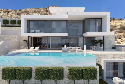 Вилла класса люкс в Finestrat, Sierra Cortina, продажа