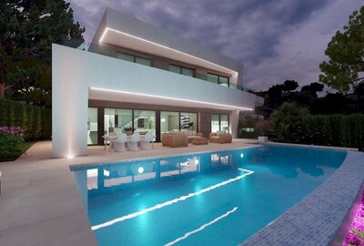 Вилла класса люкс в Moraira, продажа