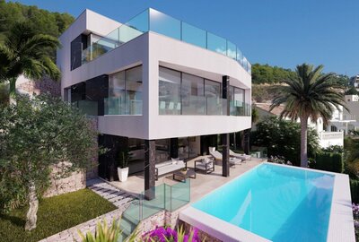 Вилла класса люкс в Calpe / Calp, продажа