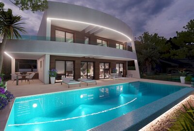 Вилла класса люкс в Moraira, продажа