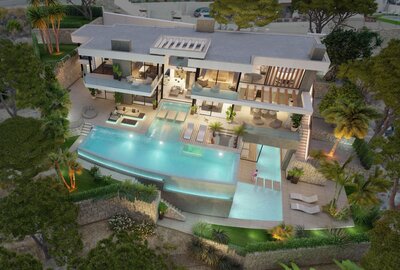 Вилла класса люкс в Calpe / Calp, gran sol, продажа