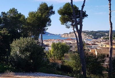 Земельный участок в Moraira, Urbanizacion Pla del Mar, продажа